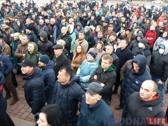 Глядзіце, як два гады таму гродзенцы выйшлі на акцыю пратэсту супраць дэкрэта №3 Глядзіце, як два гады таму гродзенцы выйшлі на акцыю пратэсту супраць дэкрэта №3