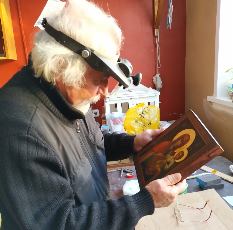 В Гродно вернулась историческая копия утерянной Коложской иконы. Ее привезли из Германии