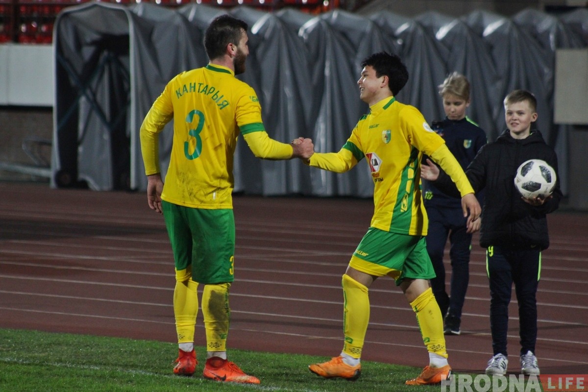 "Нёман" абыграў "Віцебск", дзякуючы галу кыргызскага легіянера