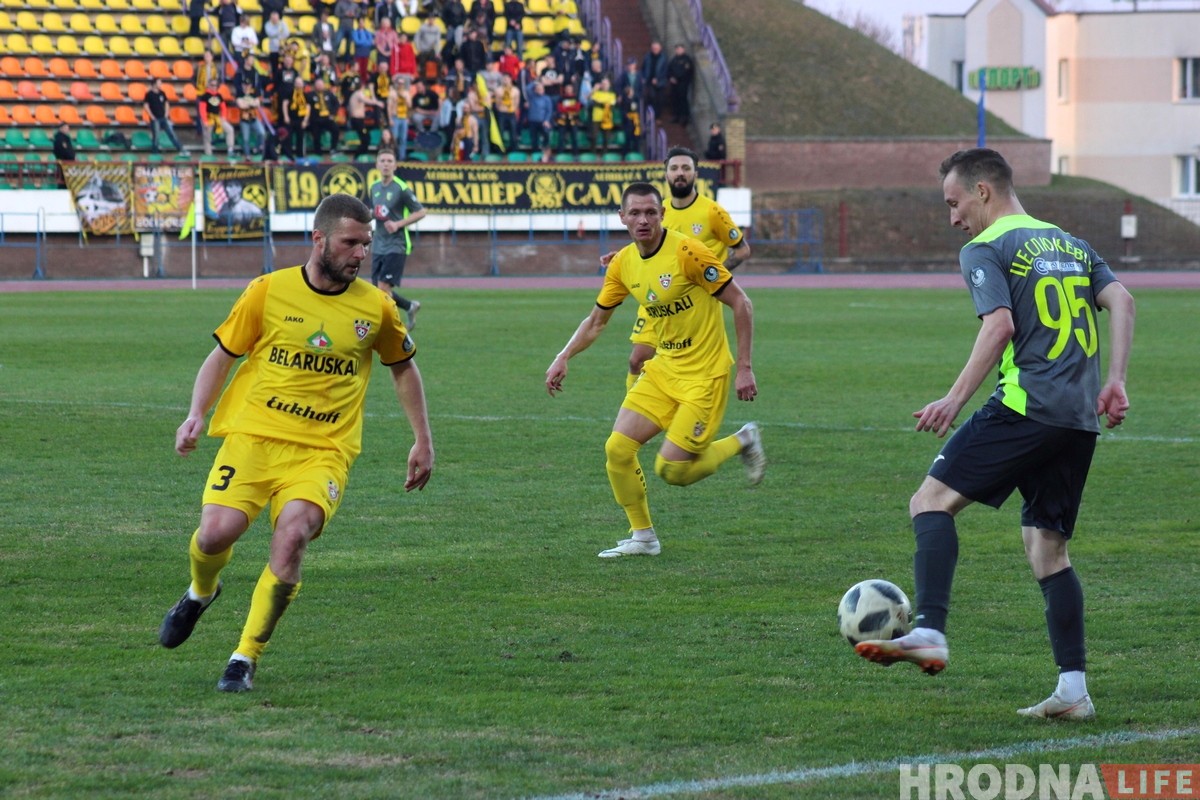 Свята не атрымалася: "Нёман" у Гродне буйна прайграў "Шахцёру"