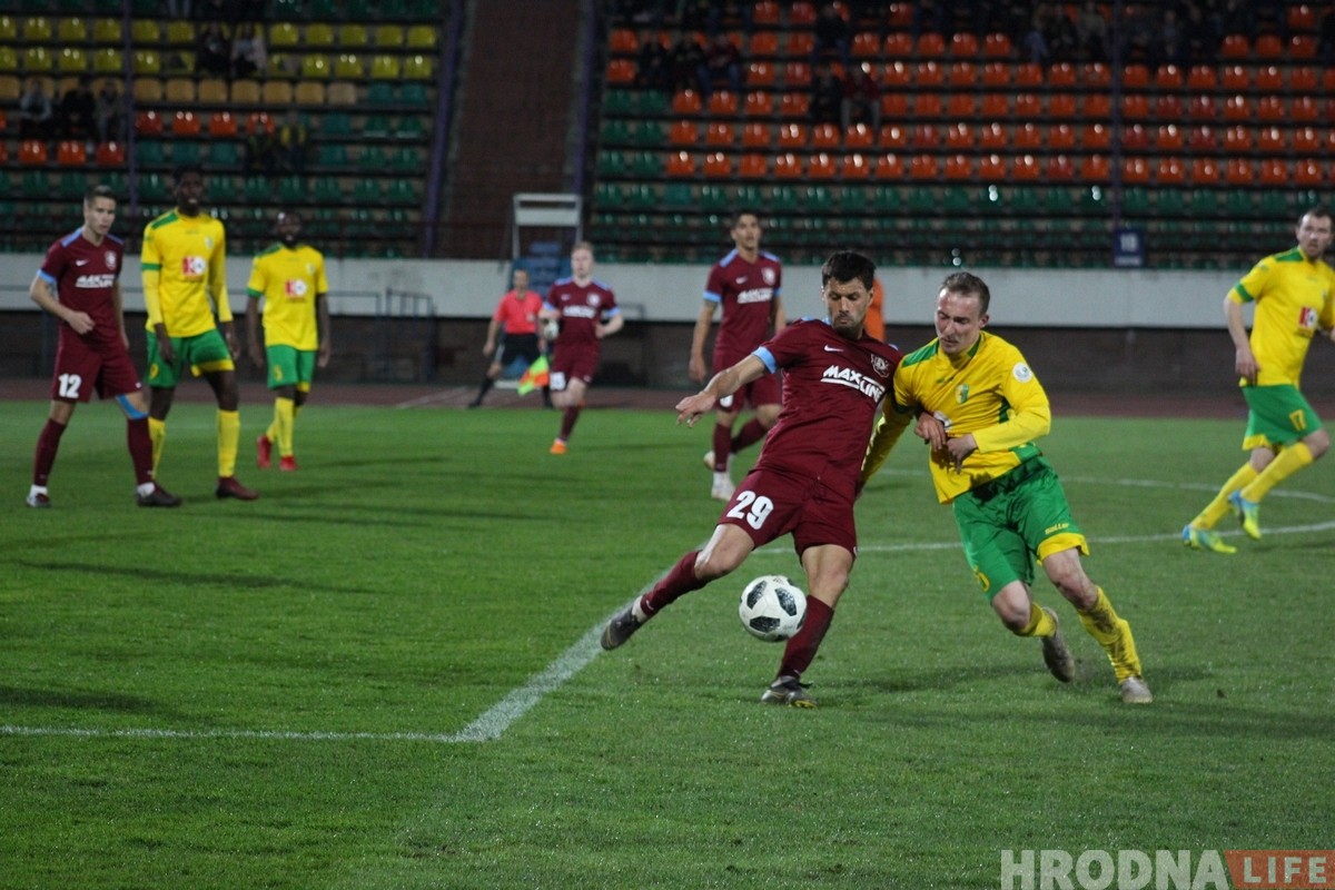 "Нёман" абыграў "Віцебск", дзякуючы галу кыргызскага легіянера