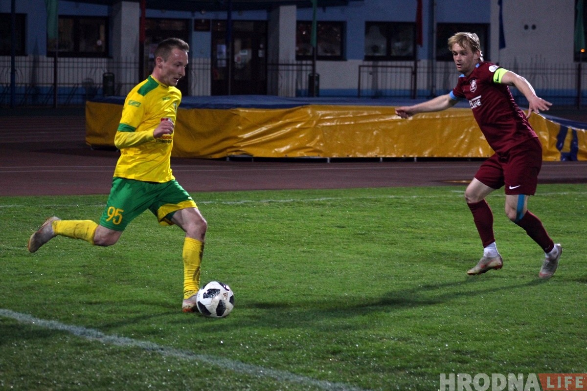 "Нёман" абыграў "Віцебск", дзякуючы галу кыргызскага легіянера