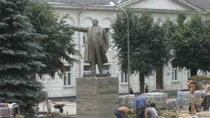 «Заставіць безь змянення». Улады адмовіліся перайменаваць плошчу Леніна ў Слоніме