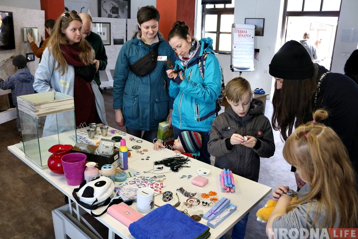 Экологично, стильно и антикапиталистично. В Гродно прошёл первый в 2019 году фримаркет