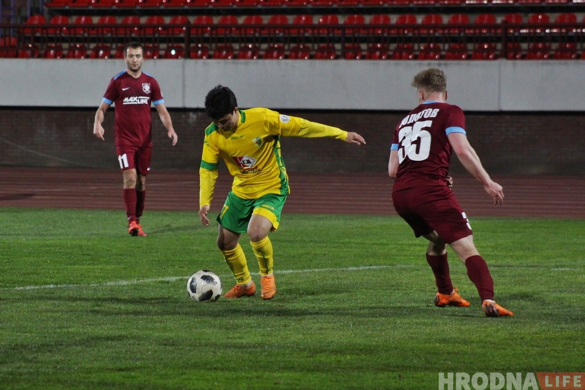 "Нёман" абыграў "Віцебск", дзякуючы галу кыргызскага легіянера