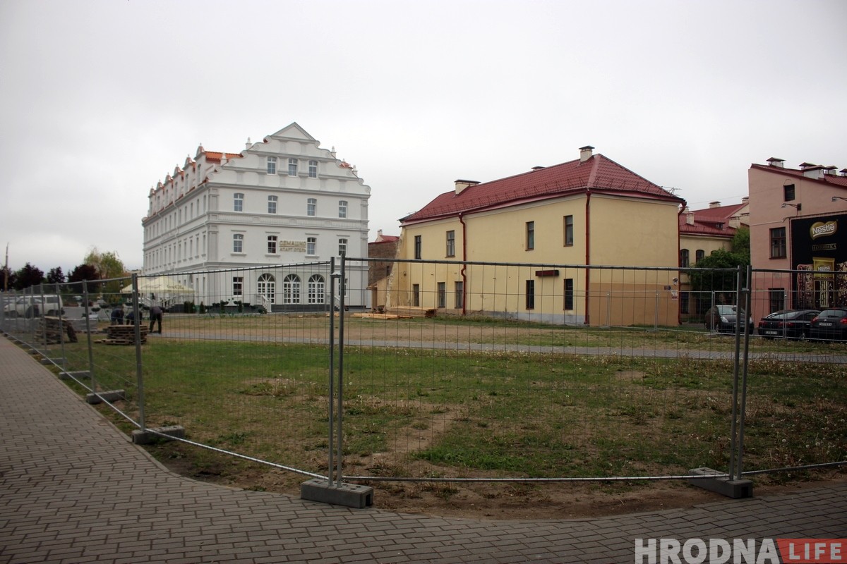 В центре Гродно началась подготовка к строительству двух новых зданий