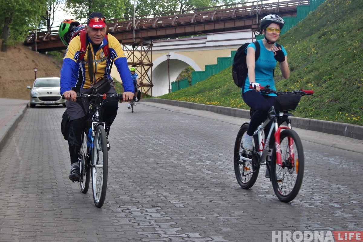 Велааматары з Калінінграда і Ольштына прыехалі пазнаёміцца з Гродна і Аўгустоўскім каналам