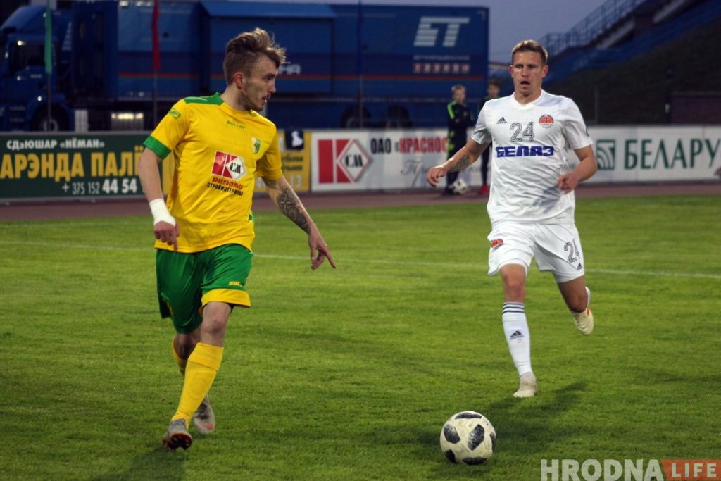 "Нёман" на сваім полі згуляў унічыю з "Тарпеда-БелАЗ"