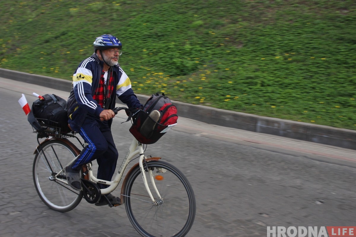 Велааматары з Калінінграда і Ольштына прыехалі пазнаёміцца з Гродна і Аўгустоўскім каналам