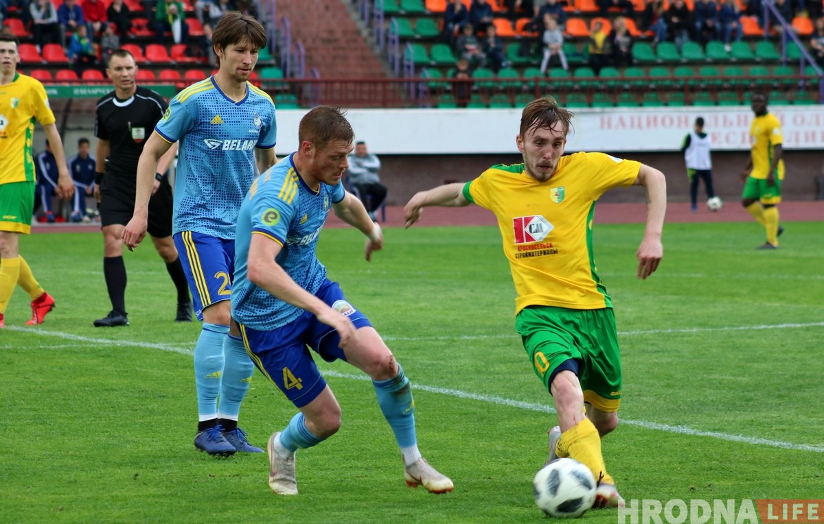 Не даціснулі: "Нёман" у Гродне мінімальна прайграў БАТЭ