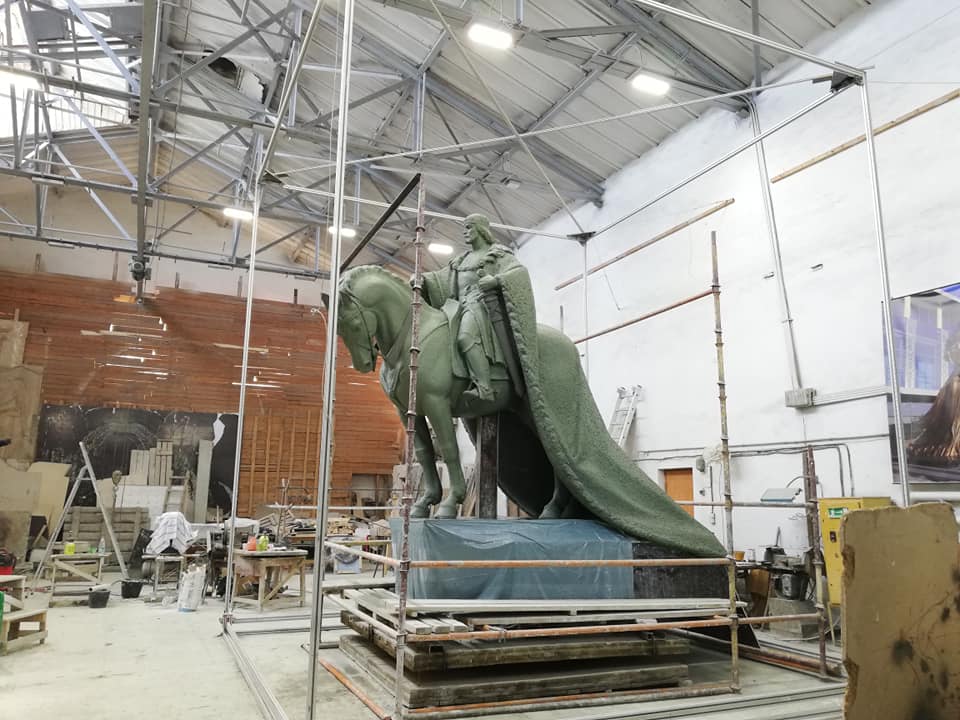 Зацвердзілі помнік Гедыміну ў Лідзе. Глядзіце, як ён будзе выглядаць