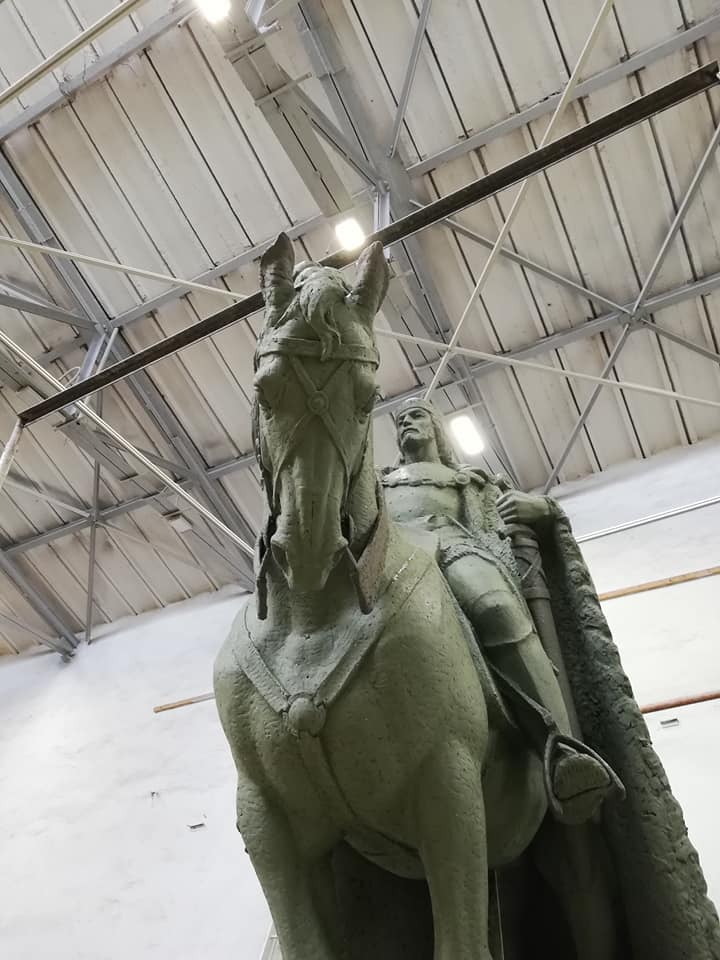 Зацвердзілі помнік Гедыміну ў Лідзе. Глядзіце, як ён будзе выглядаць