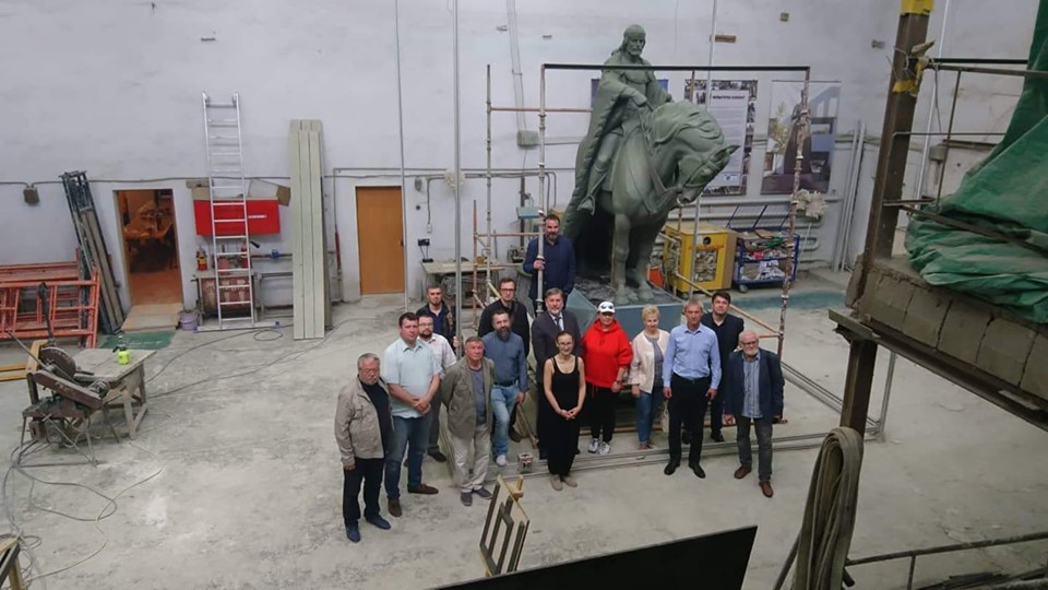 Зацвердзілі помнік Гедыміну ў Лідзе. Глядзіце, як ён будзе выглядаць