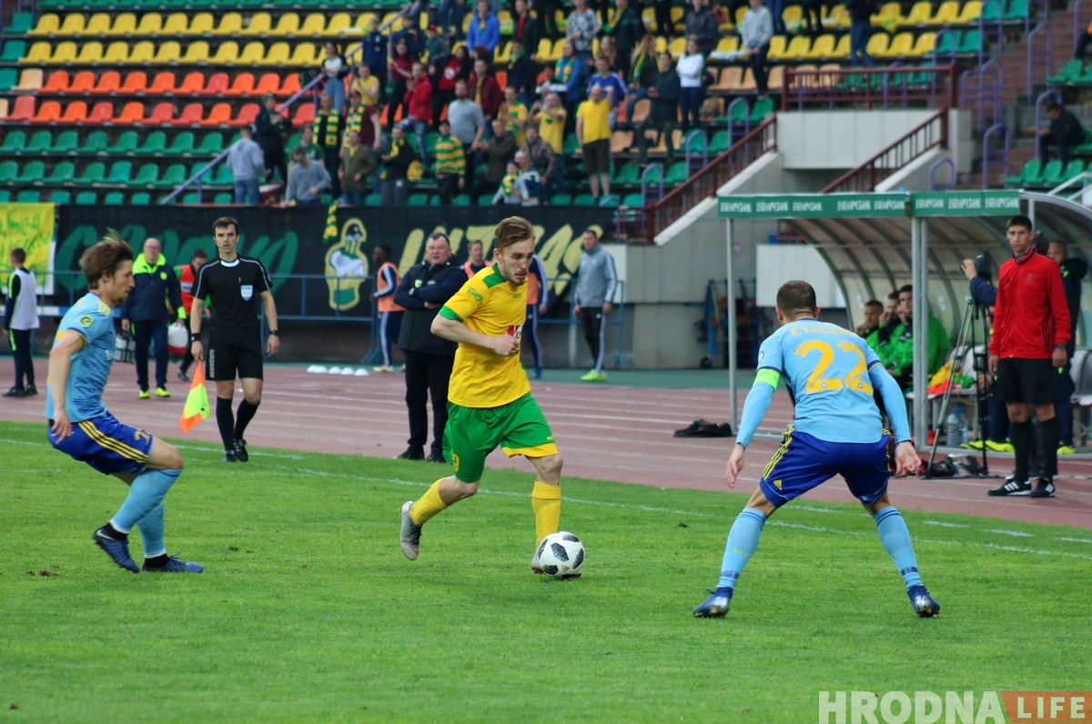 Не даціснулі: "Нёман" у Гродне мінімальна прайграў БАТЭ