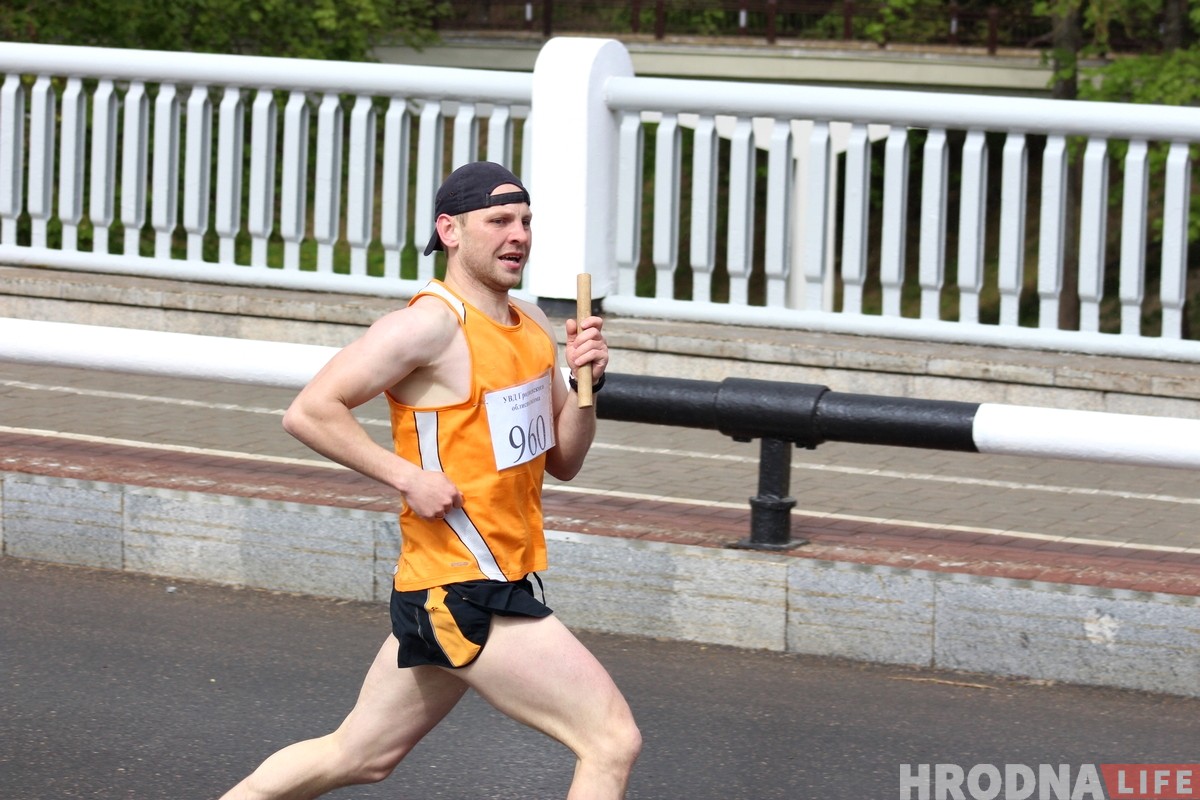 У 74-ы раз па цэнтры Гродна прайшла гарадская эстафета