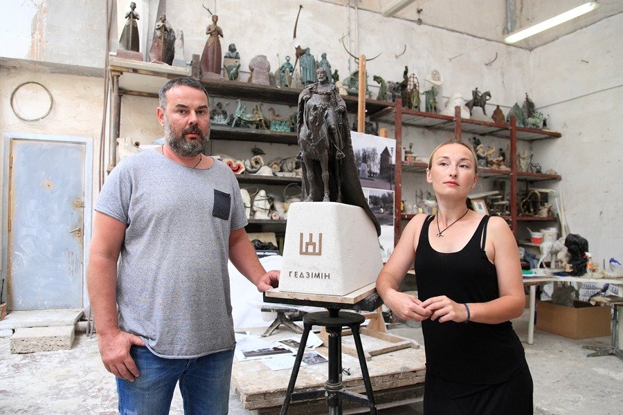 Зацвердзілі помнік Гедыміну ў Лідзе. Глядзіце, як ён будзе выглядаць