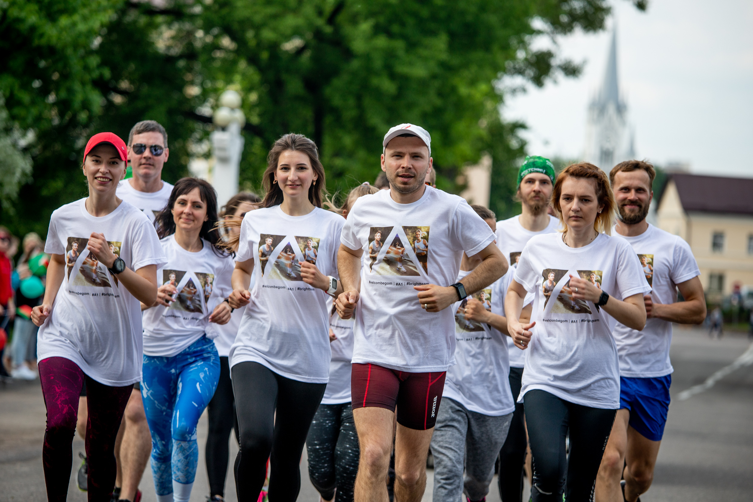 Дабрачынныя «Еўрапейскія забегі» #velcombegom праходзяць у Гродзенскай вобласці разам з эстафетай «Полымя свету»