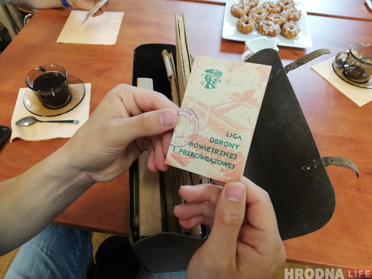 У польскім Слупску знайшлі партфель гродзенскай школьніцы, які пераносіць у канец 1930-х