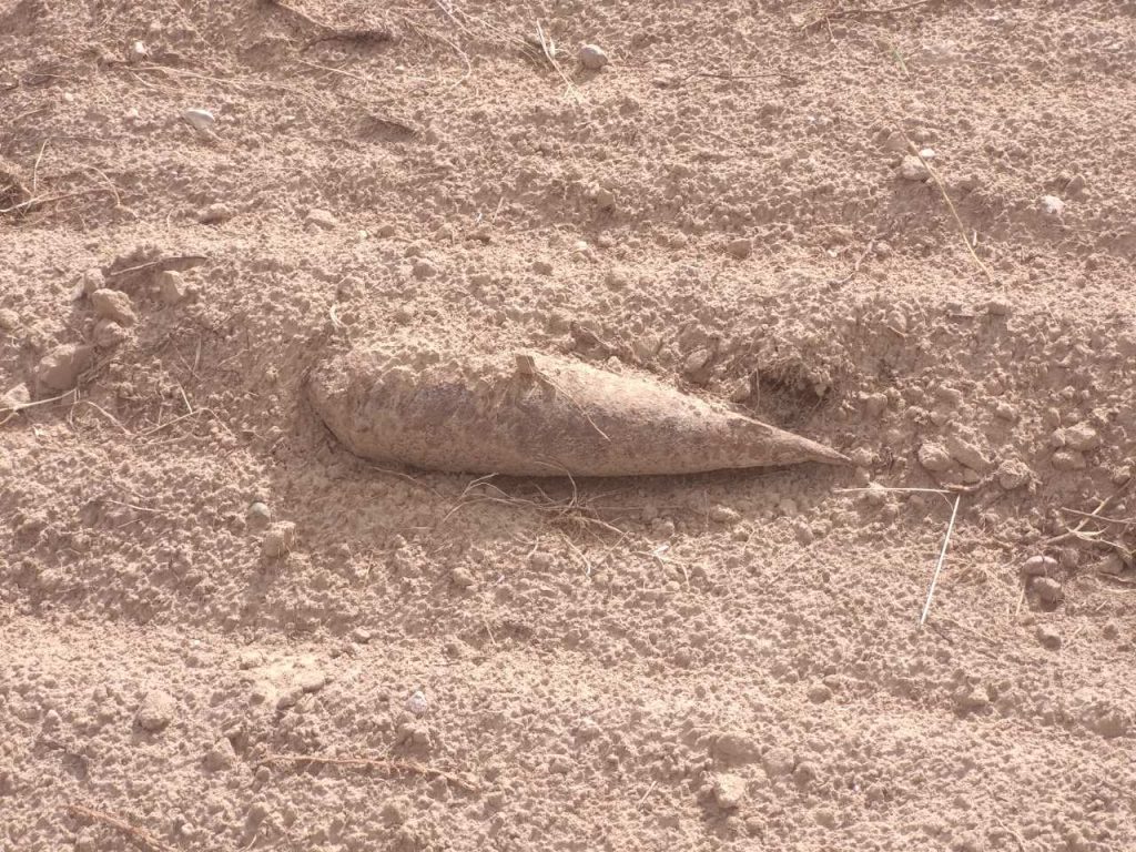 Гродзенец знайшоў авіяцыйную бомбу. Не першы раз