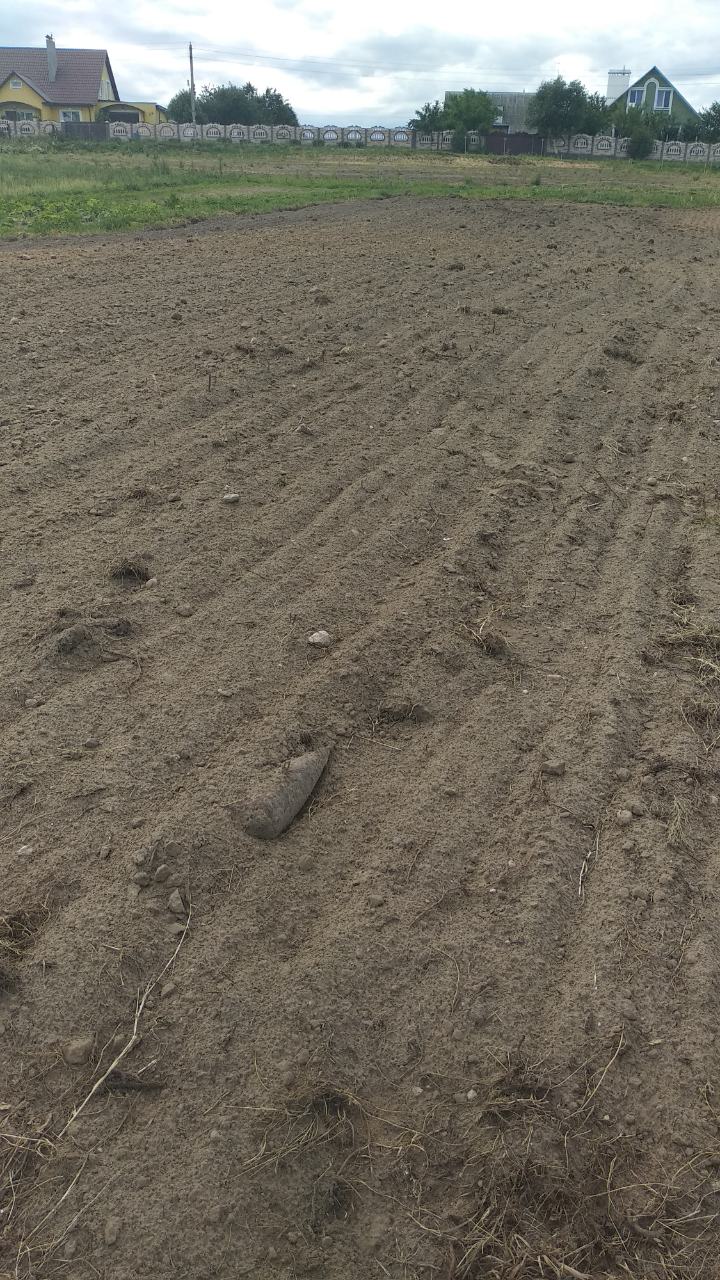 Гродзенец знайшоў авіяцыйную бомбу. Не першы раз