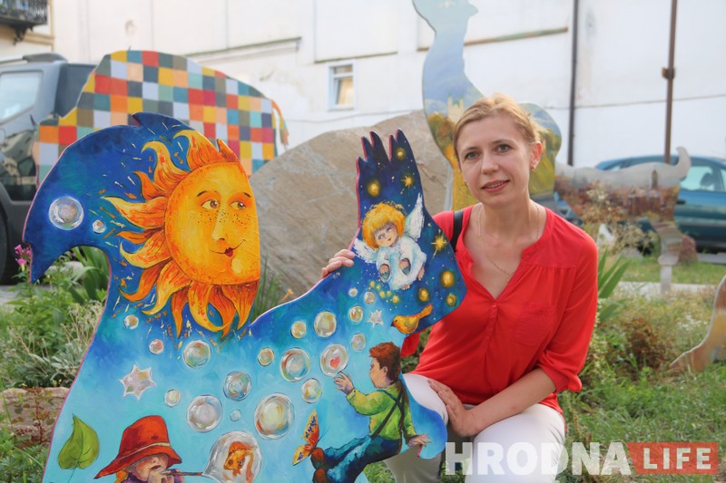 Святы Губерт сабраў сяброў і незвычайных звяроў у дворыку на Кірава Святы Губерт сабраў сяброў і незвычайных звяроў у дворыку на Кірава