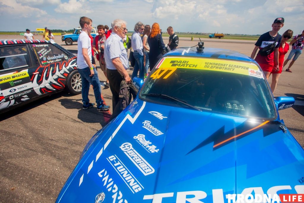 Найлепшыя ў заносах. Пад Гродна прайшоў Чэмпіянат Беларусі па дрыфтынгу