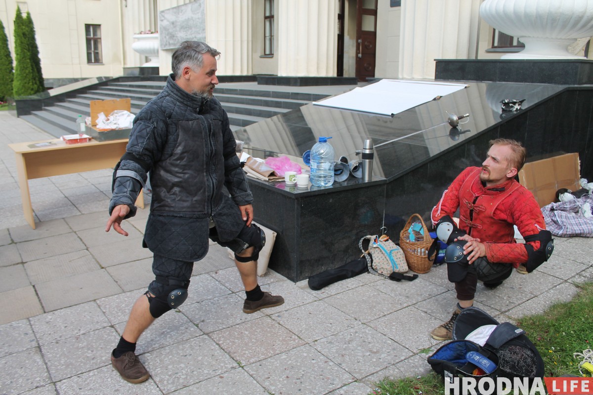 У Гродне прэзентавалі рух HEMA, які хочуць зрабіць алімпійскім відам спорту
