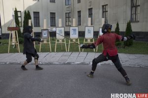 У Гродне прэзентавалі рух HEMA, які хочуць зрабіць алімпійскім відам спорту У Гродне прэзентавалі рух HEMA, які хочуць зрабіць алімпійскім відам спорту