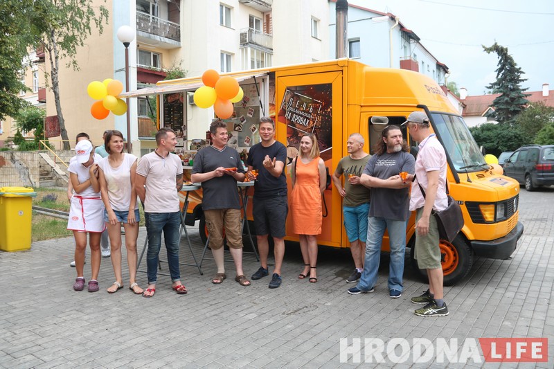 Гродзенскі піцатрак адзначыў першы дзень народзінаў Гродзенскі піцатрак адзначыў першы дзень народзінаў