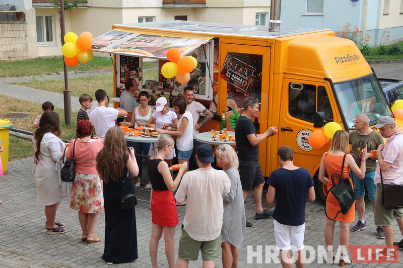 Гродненский пиццатрак отметил первый день рождения