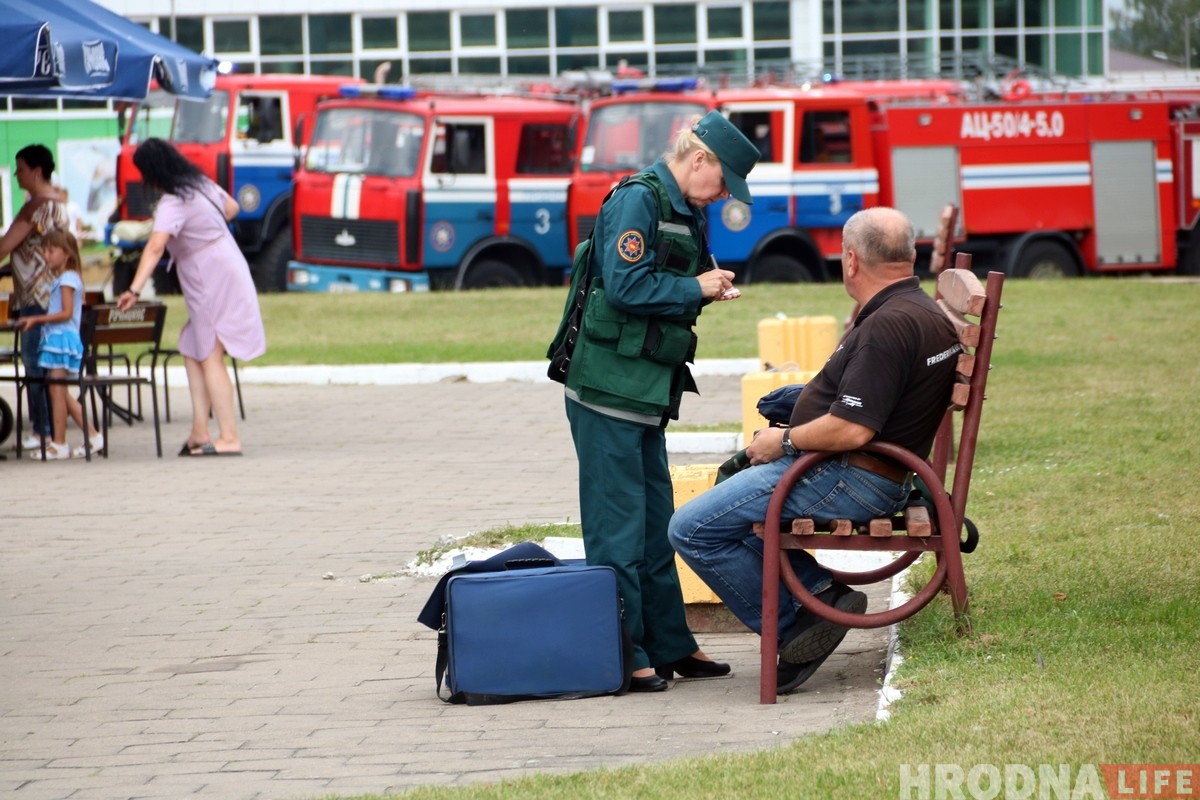 Кинотеатр "Октябрь" не горит: у гродненских спасателей проходят внезапные учения