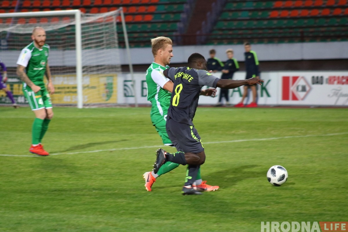 Алыкулаў выратаваў "Нёман" ад паразы ў матчы з "Гомелем"