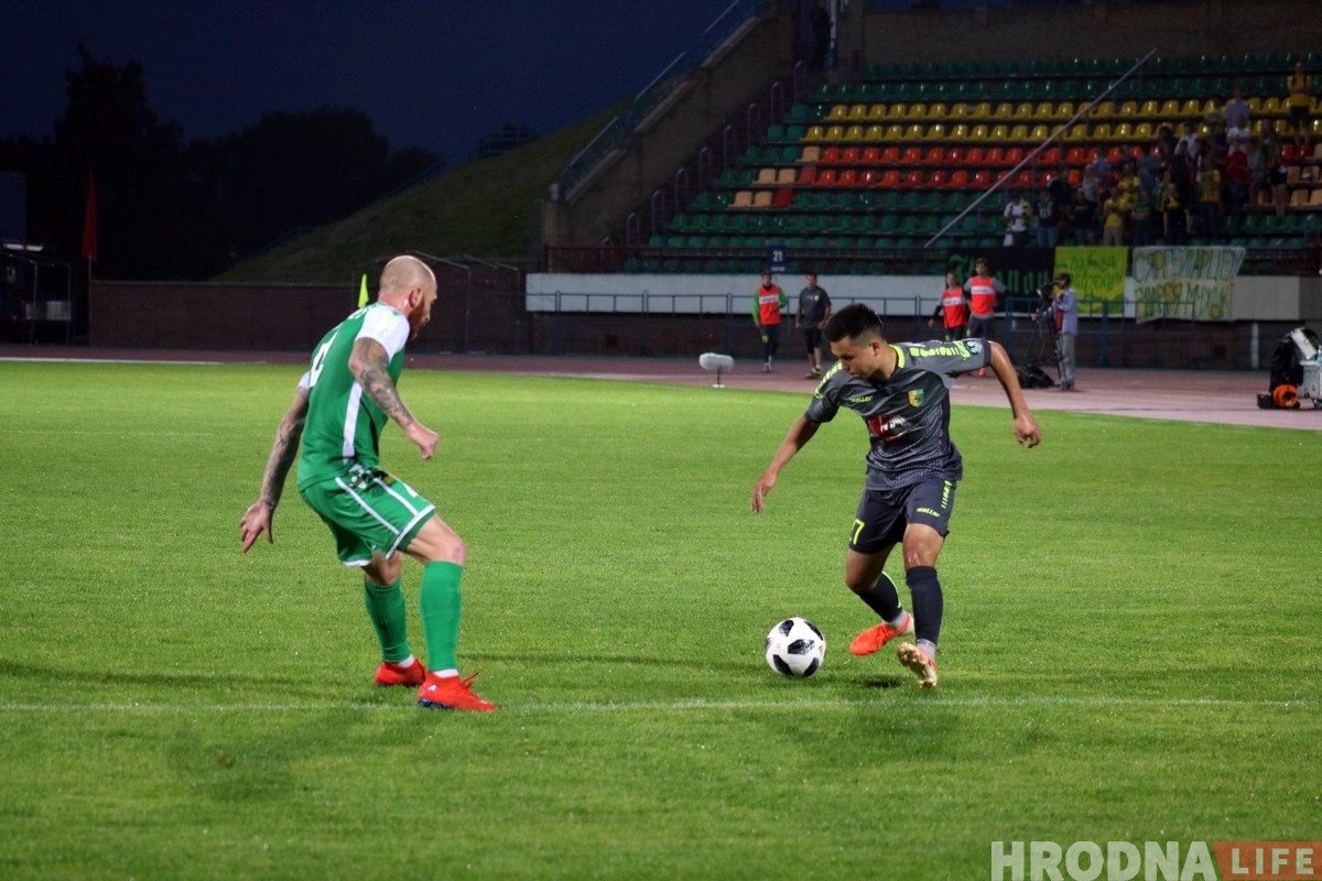 Алыкулаў выратаваў "Нёман" ад паразы ў матчы з "Гомелем"