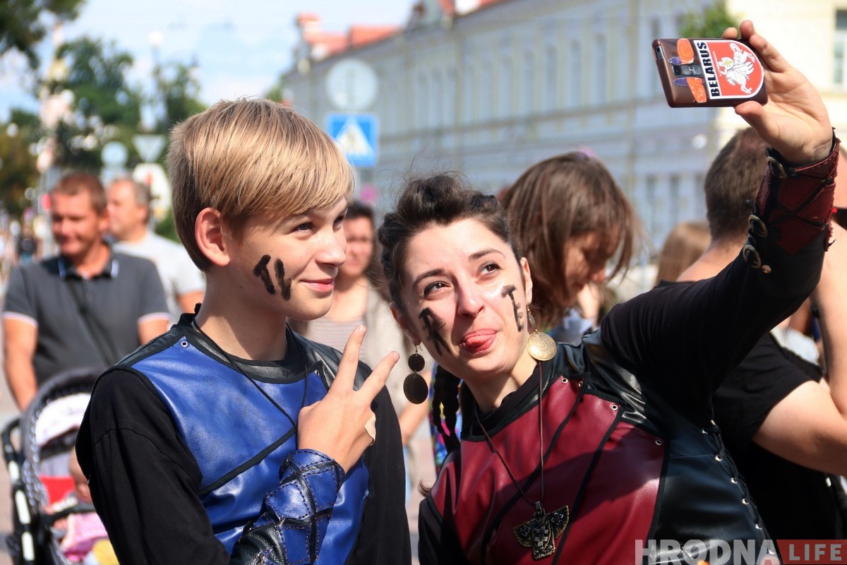 ФОТО: В Гродно прошел фестиваль уличного искусства