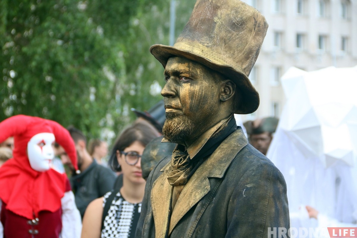 ФОТА: У Гродне прайшоў фестываль вулічнага мастацтва