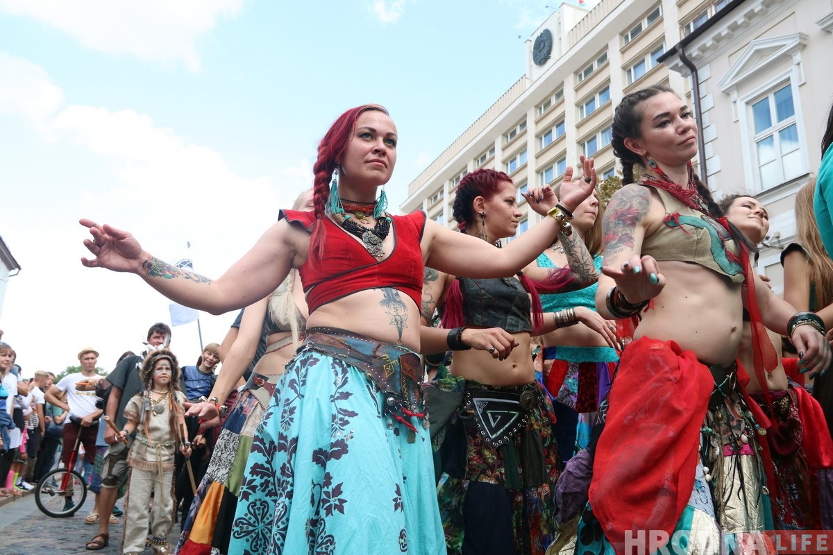 ФОТА: У Гродне прайшоў фестываль вулічнага мастацтва