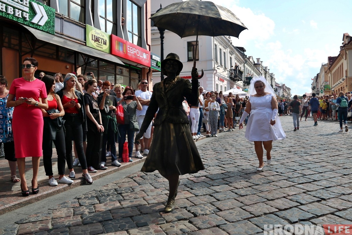 ФОТА: У Гродне прайшоў фестываль вулічнага мастацтва