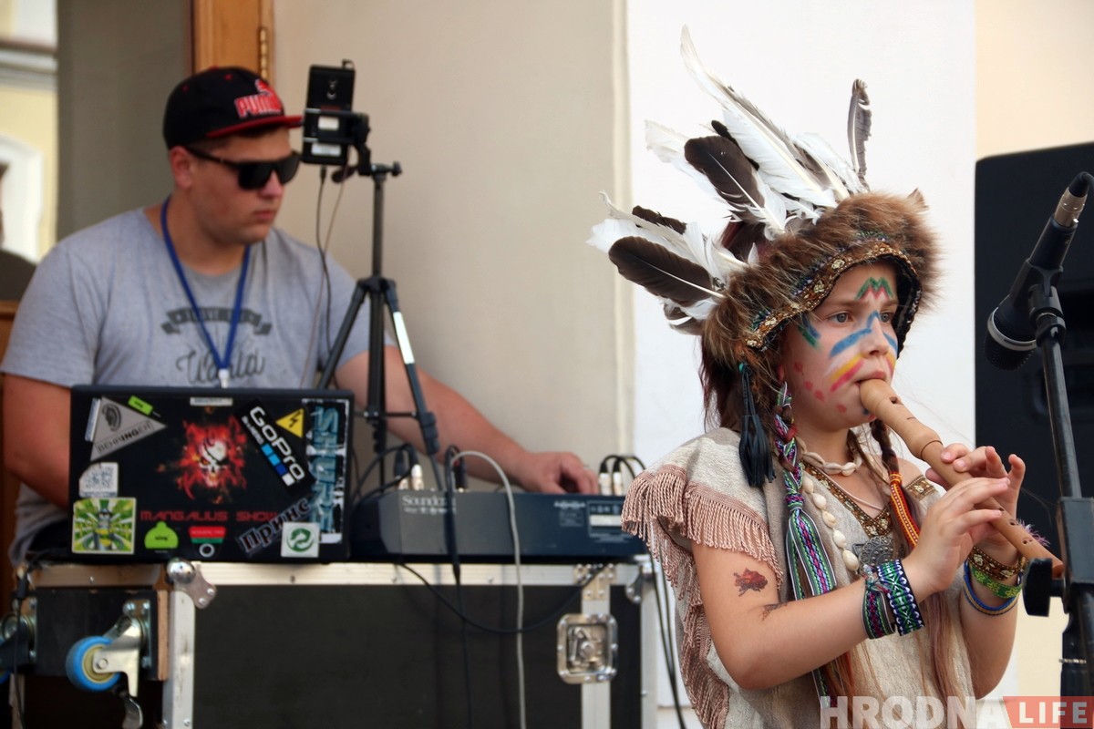 ФОТА: У Гродне прайшоў фестываль вулічнага мастацтва