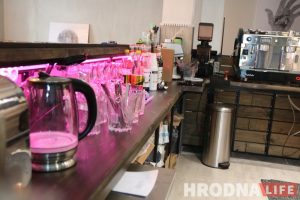 Новая кавярня на Кірава пачынае працу ў тэставым рэжыме