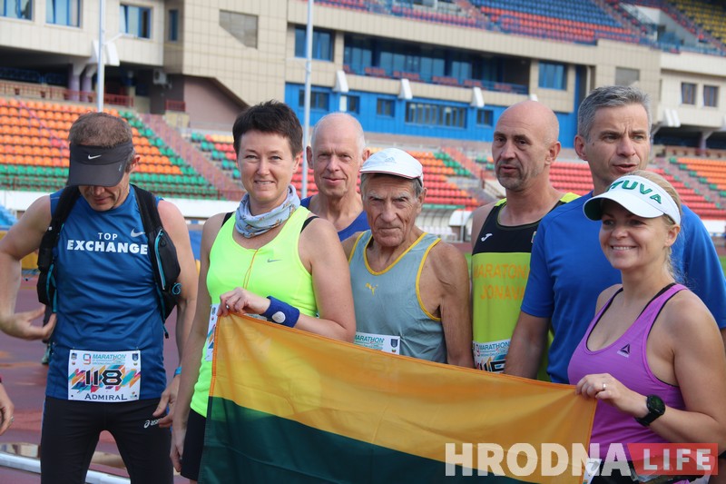 Марафон Дружбы стартовал из Гродно в Друскининкай
