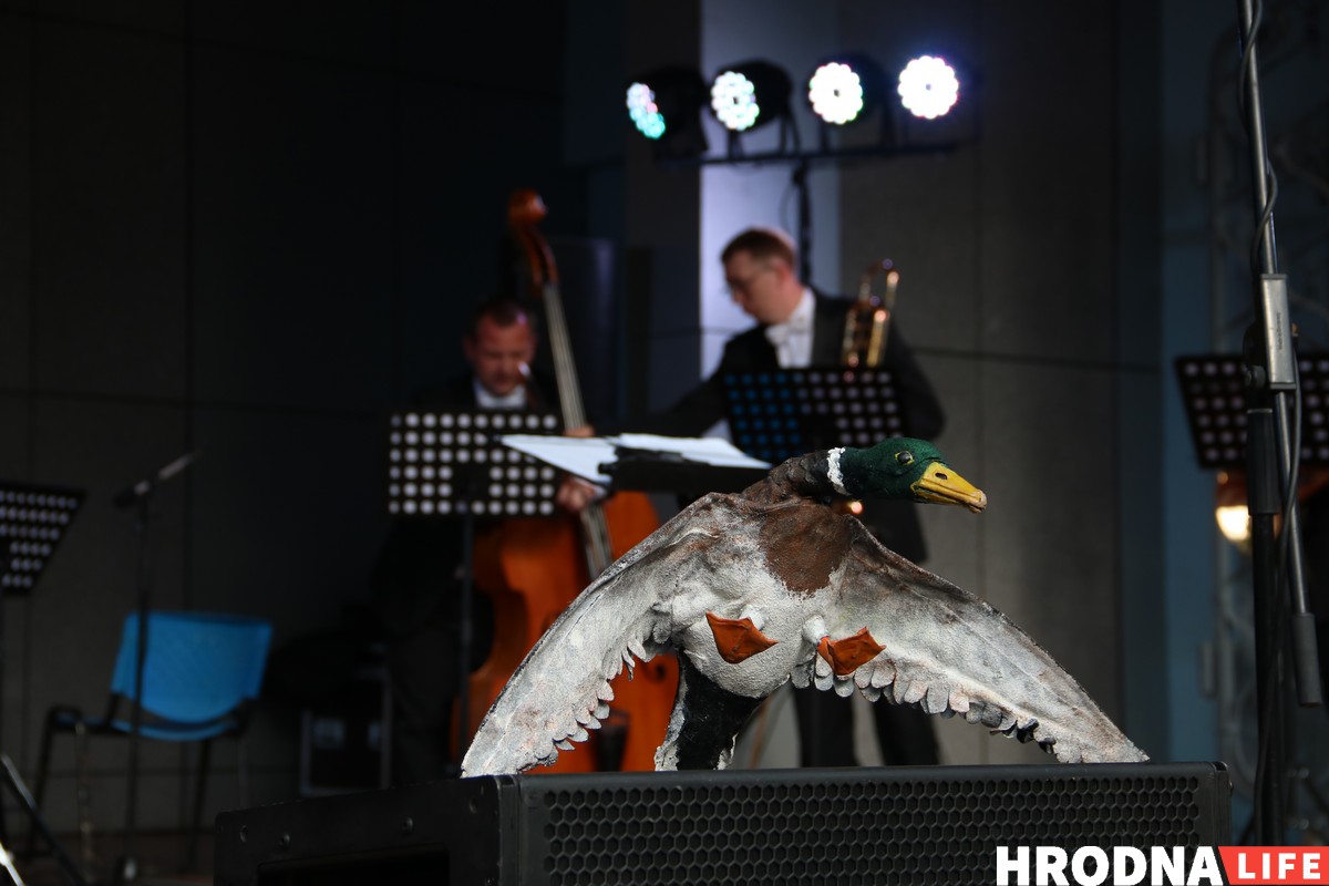 Застрэліць качку на вячэру і станцаваць вальс. У парку Жылібера гралі Штрауса для ўсіх Застрэліць качку на вячэру і станцаваць вальс. У парку Жылібера гралі Штрауса для ўсіх