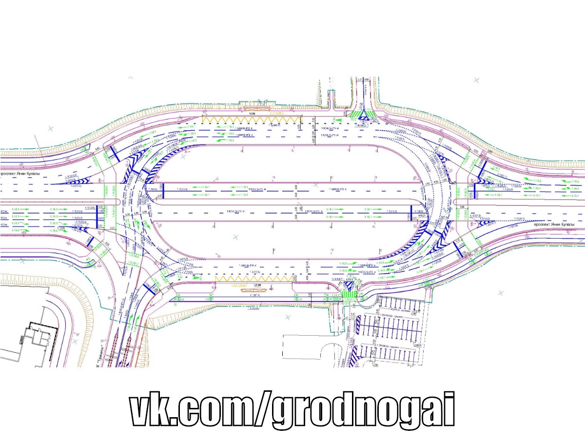 В Гродно открыли движение по участку проспекта Янки Купалы (обновлено)