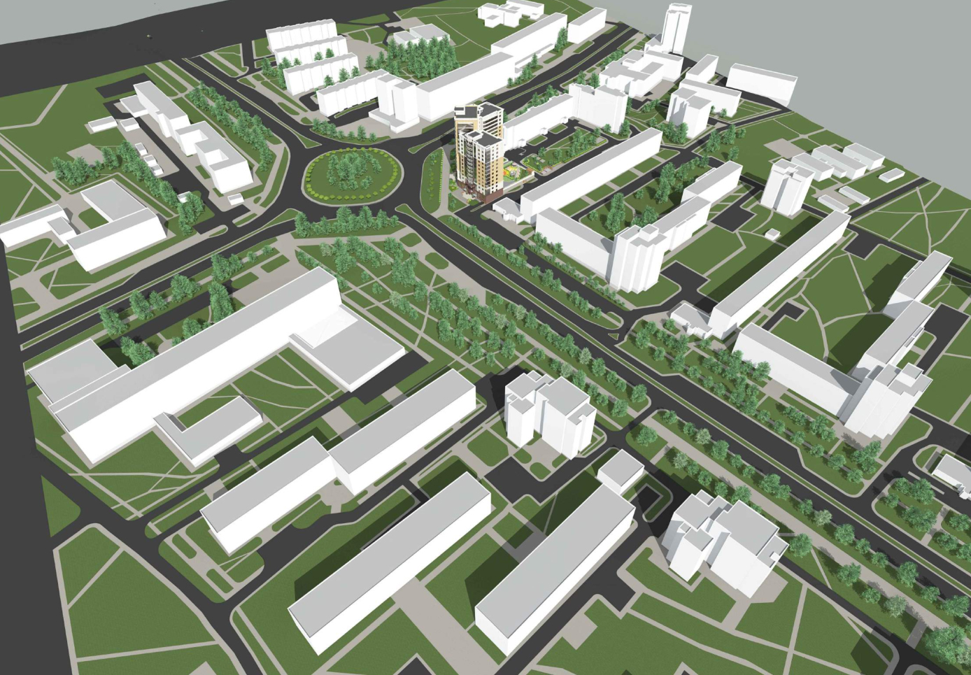 По проекту высотки на Горького-БЛК открыто общественное обсуждение