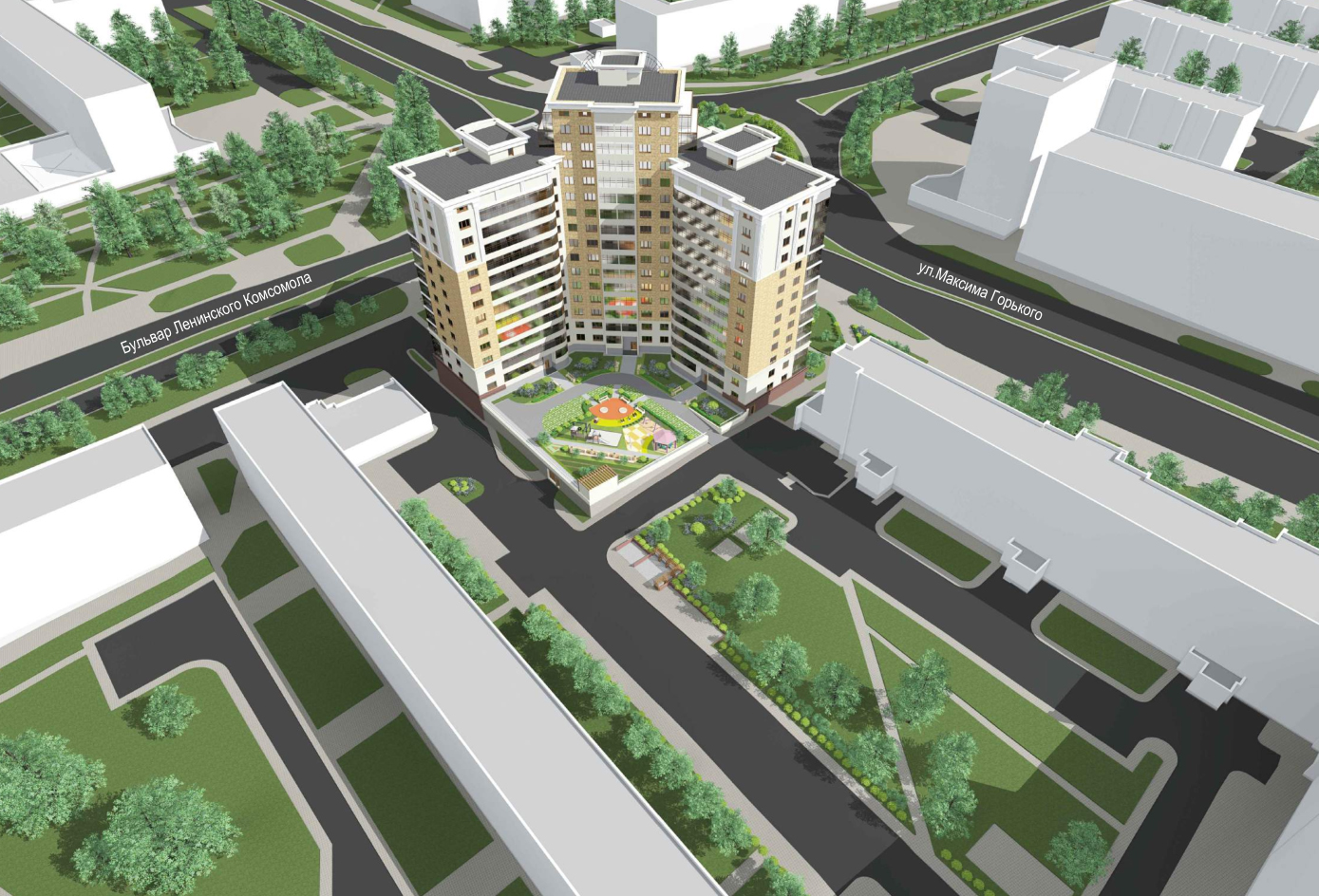 По проекту высотки на Горького-БЛК открыто общественное обсуждение