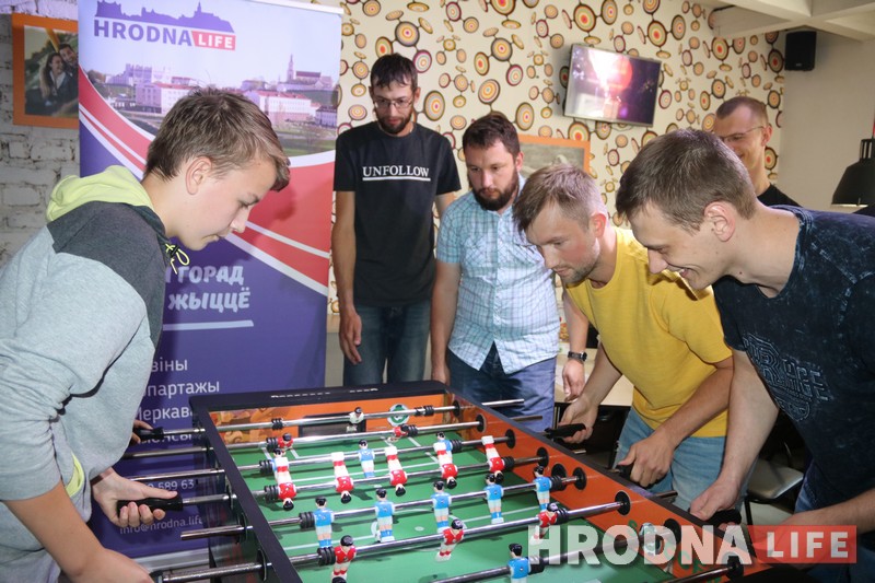 У турніры Hrodna.life па настольным футболе перамаглі айцішнікі У турніры Hrodna.life па настольным футболе перамаглі айцішнікі