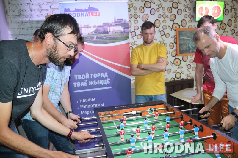 У турніры Hrodna.life па настольным футболе перамаглі айцішнікі У турніры Hrodna.life па настольным футболе перамаглі айцішнікі