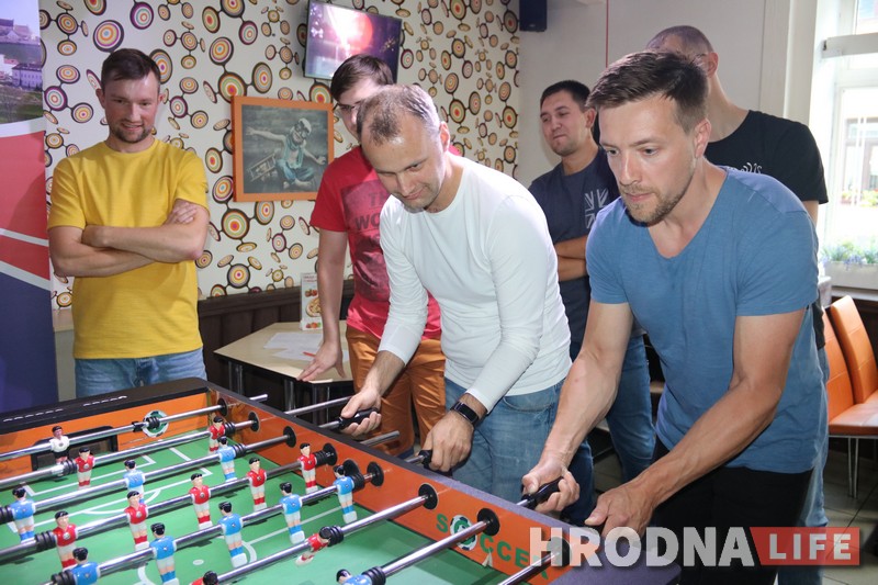 У турніры Hrodna.life па настольным футболе перамаглі айцішнікі У турніры Hrodna.life па настольным футболе перамаглі айцішнікі