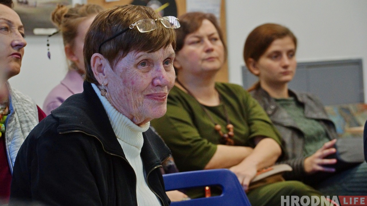 Встреча с Рут Маркус в редакции: «Отец был бы рад, если бы знал, что я на Кирова рассказываю гродненцам про семью»