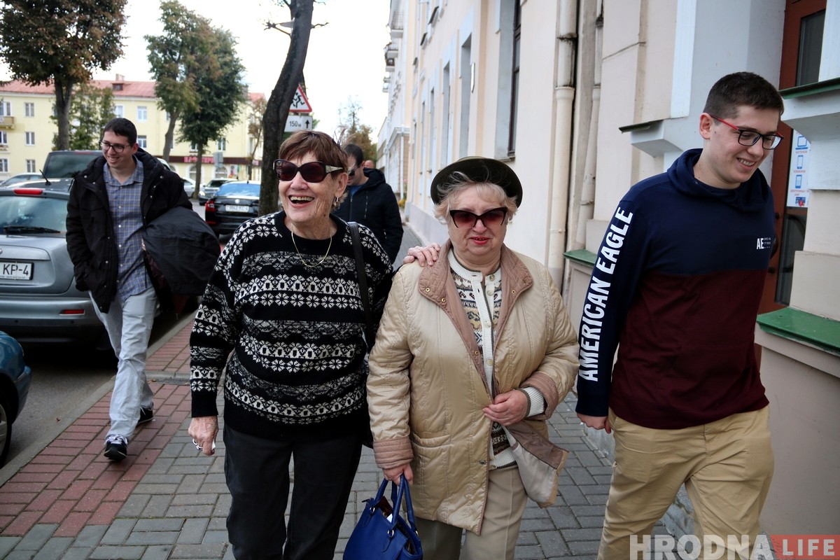 Встреча с Рут Маркус в редакции: «Отец был бы рад, если бы знал, что я на Кирова рассказываю гродненцам про семью»