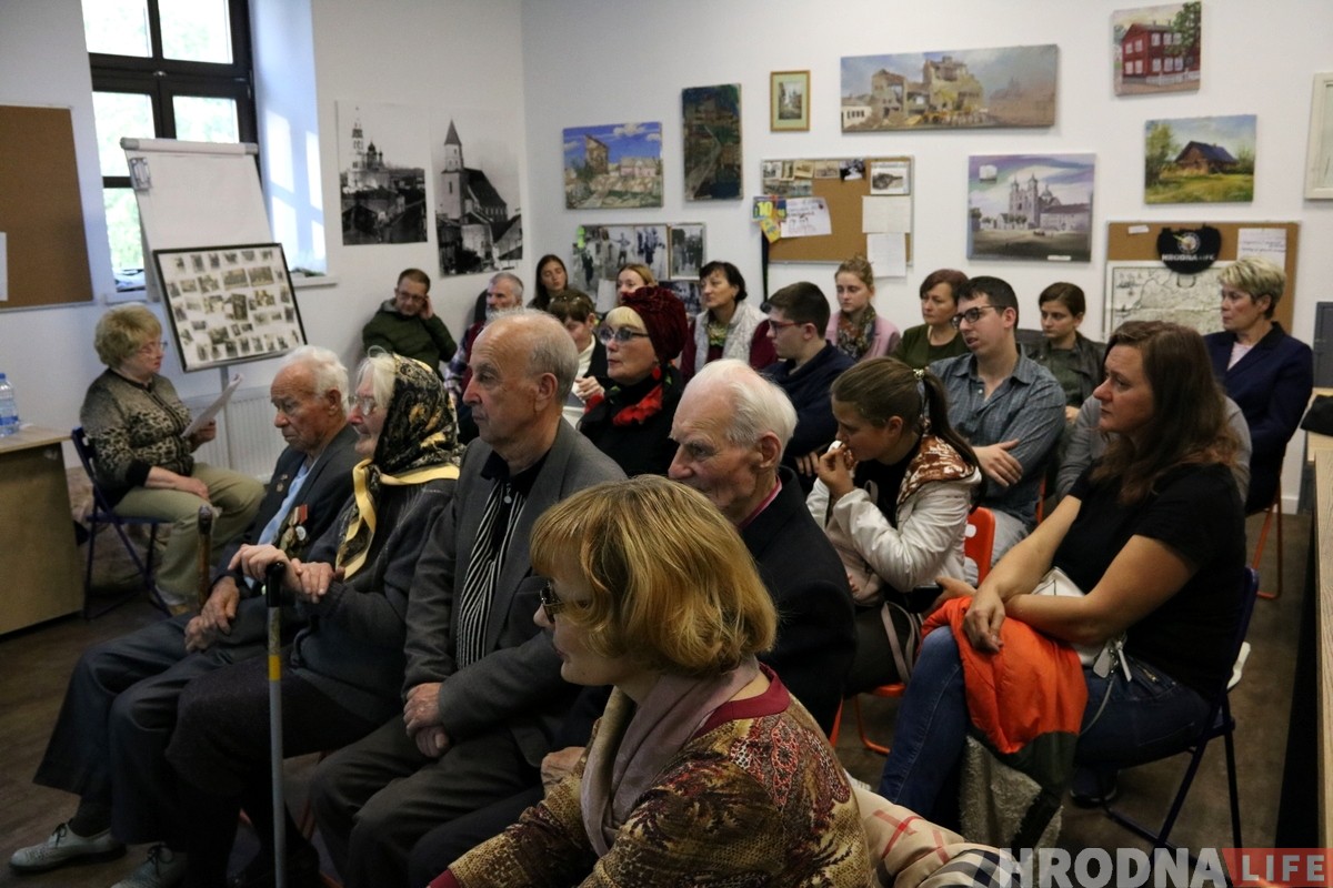 Встреча с Рут Маркус в редакции: «Отец был бы рад, если бы знал, что я на Кирова рассказываю гродненцам про семью»